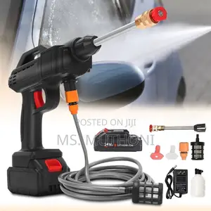 Wireless Car Wash Spray Gun With Portable Lithium Battery*