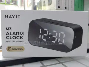 Havit M3/Mx701 Wireless Bluetooth Speaker With Alarm Clock