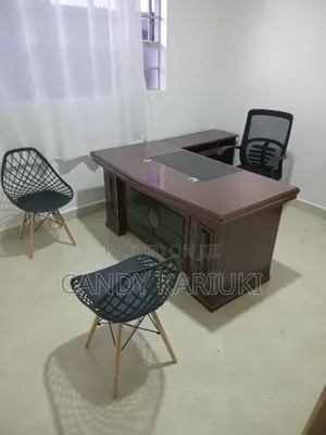 1.6m Executive Office Desk With Side Drawers