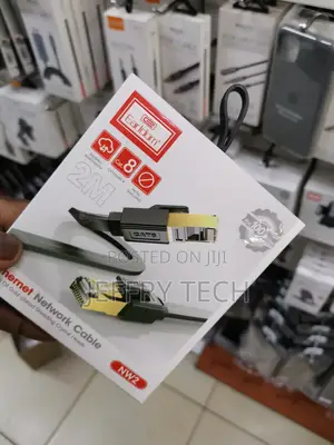 Cat 8 Ethernet Cable Flat Internet Network Cable 2mtrs