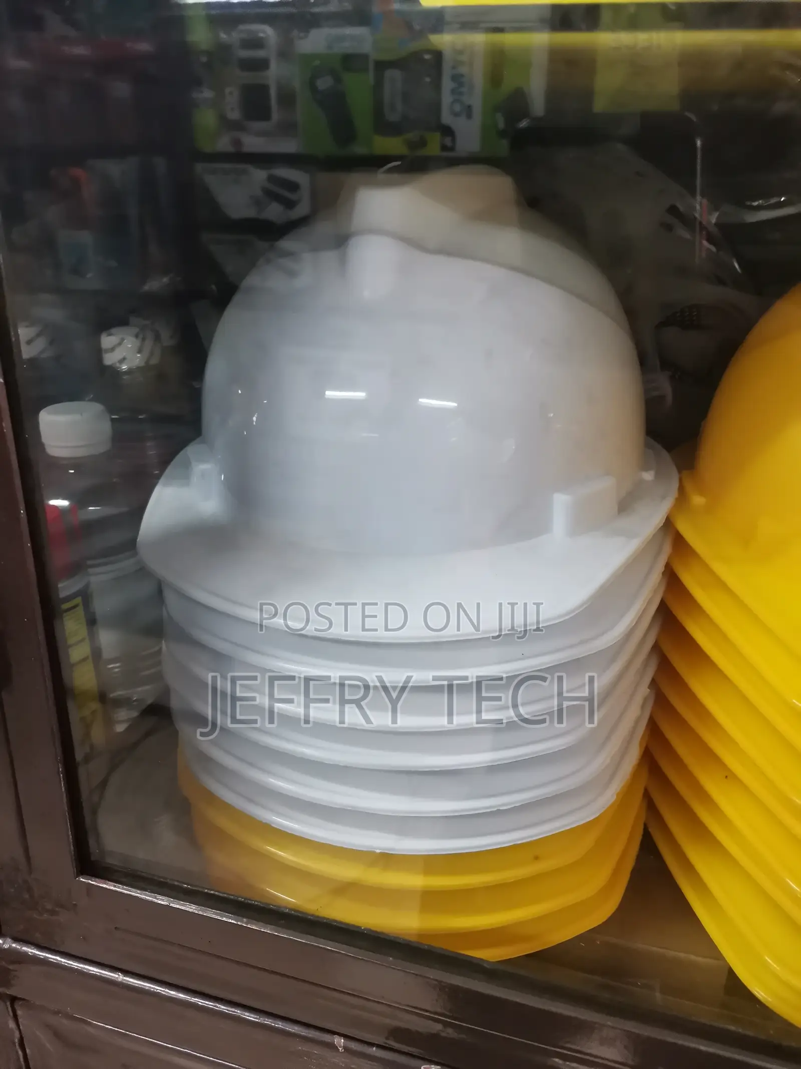 Yellow Industrial Helmets Available