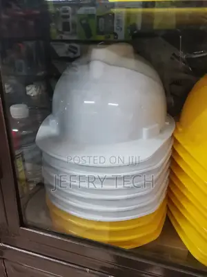 Yellow Industrial Helmets Available