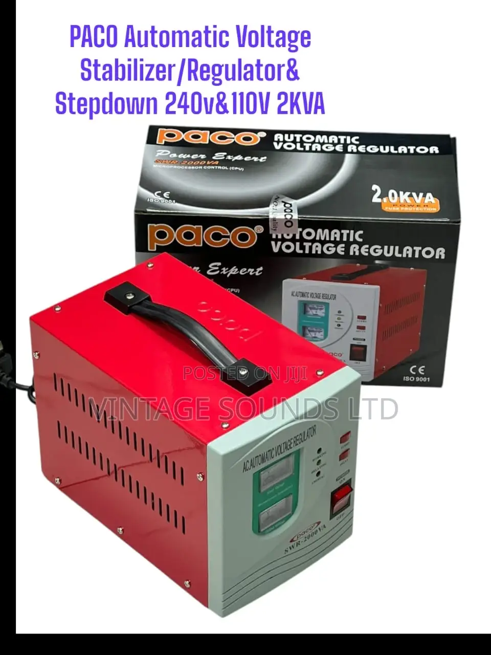 Paco 2kva Power Voltage Regulator