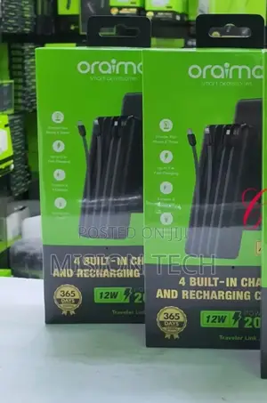 Oraimo Traveler Link 20 20000mah 12W Power Bank 