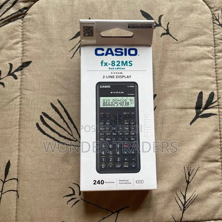 "Casio Scientific Calculator Fx-82ms"
