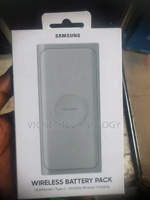 10,000mah USB a and Type C Samsung Wireless Power Bank