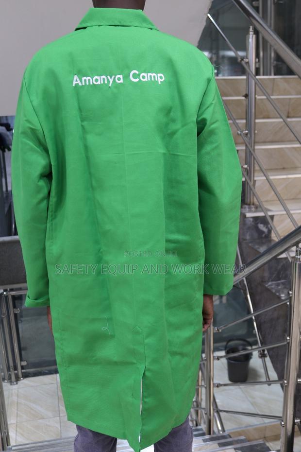 Dust Coat Green Branded - main view