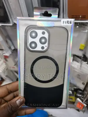 Magnetic Clear Case for iPhone 14 Pro Max With Camera Frame