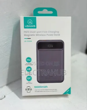 Usams 10,000mah Wireless Powerbank Brand New Sealed