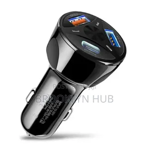 55 W Fast Charger* Fast Car Charger With Type C