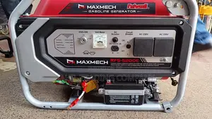 Maxmech 3.8kva Key Start Petrol Generator With Wheels