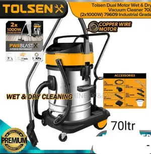 70l Tolsen Wet Dry Vaccum Cleaner