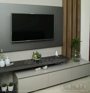Tv Stand - Grey White 6FT