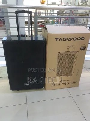 Tagwood 15 Inches Speaker With Wireless Microphone