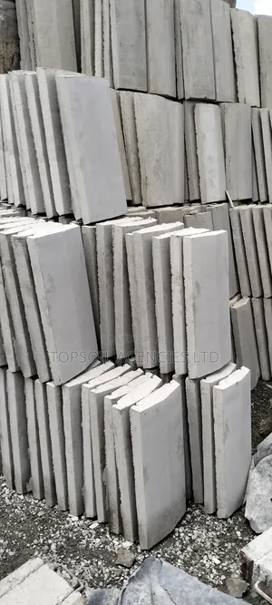Wall Coping Made of Concrete