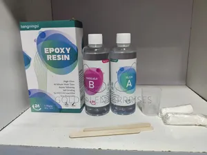 Epoxy Resin Kit, Resin+Harder+Measuring Cups, Gloves