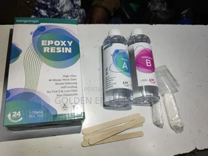 Epoxy Resin Kit, Resin+Hardener+Gloves+Measuring Cups