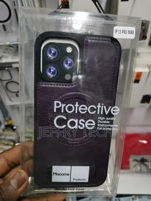 iPhone 13 Pro Max Leather Case With Magsafe -Purple