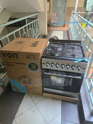 VON 3gas+1electric Standing Cooker 58*58 With Electric Oven