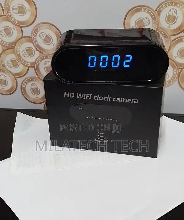 Wifi Table Clock HD Camera Wireless
