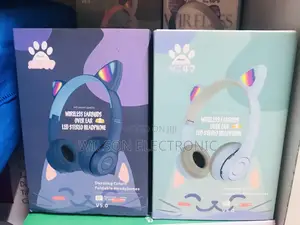 Kids Headphone. Cat Ear Led Lights