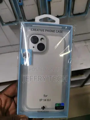 Himine for iPhone 14 Clear Case With Camera Frame