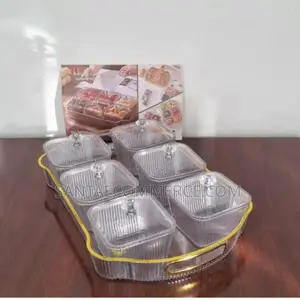 Acrylic Tray With 6pcs Candy Box