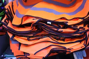 120gsm Reflector Vest With A Zipper At Wholesale Price