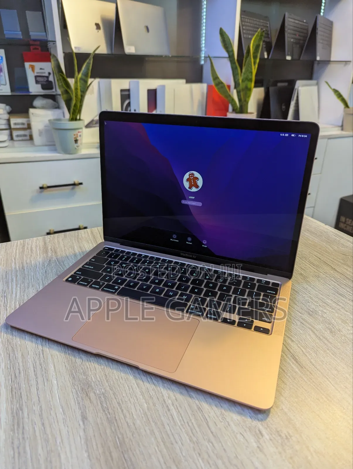 Laptop Apple MacBook Air 2020 M1 8GB SSD 256GB