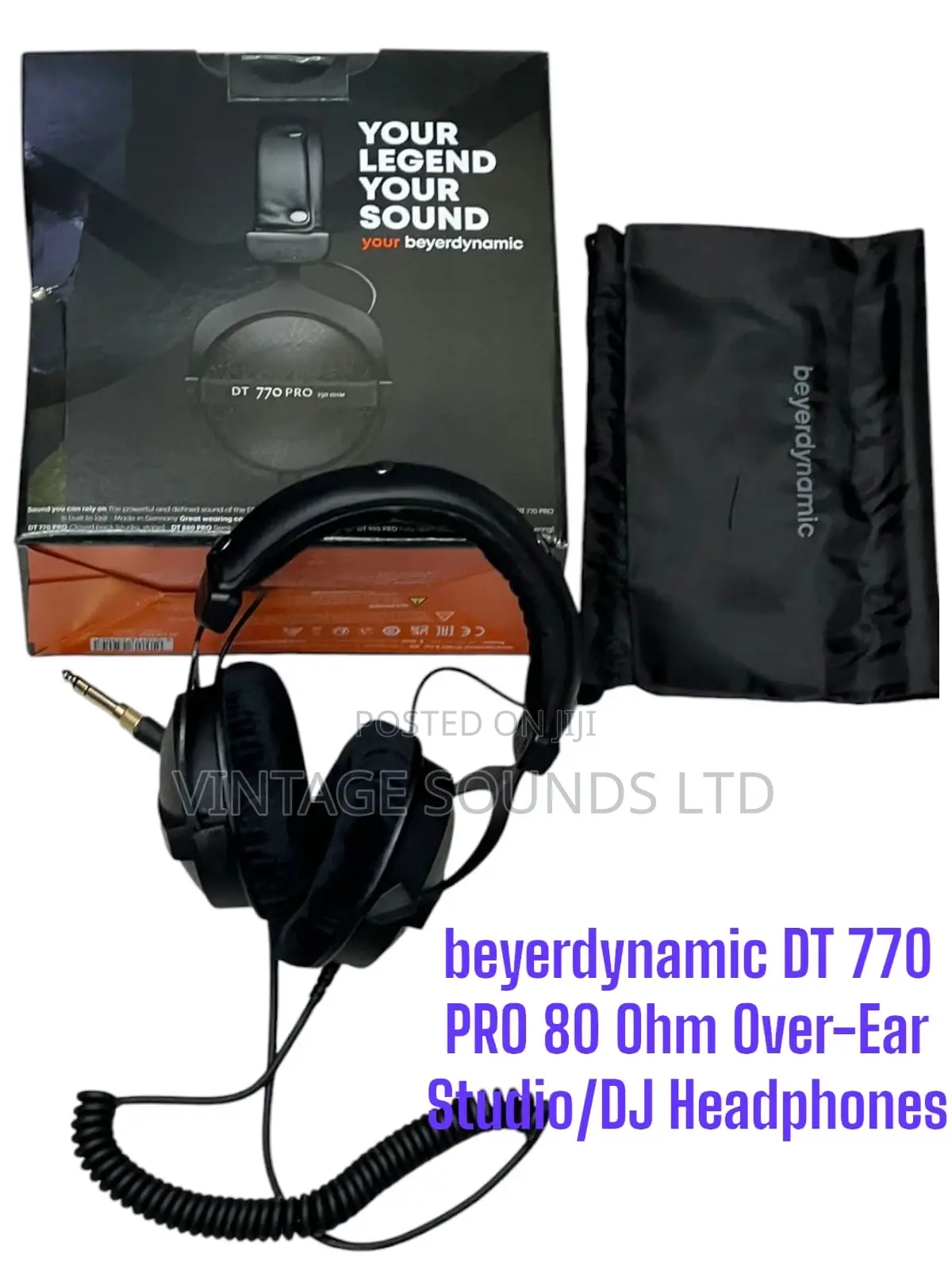 Beyerdynamic DT 770 PRO 80 Studio Headphone