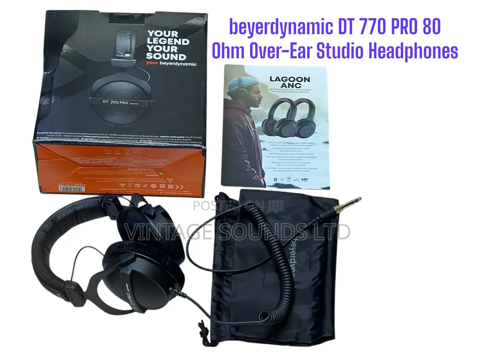 Beyerdynamic DT 770 PRO 80 Studio Headphone