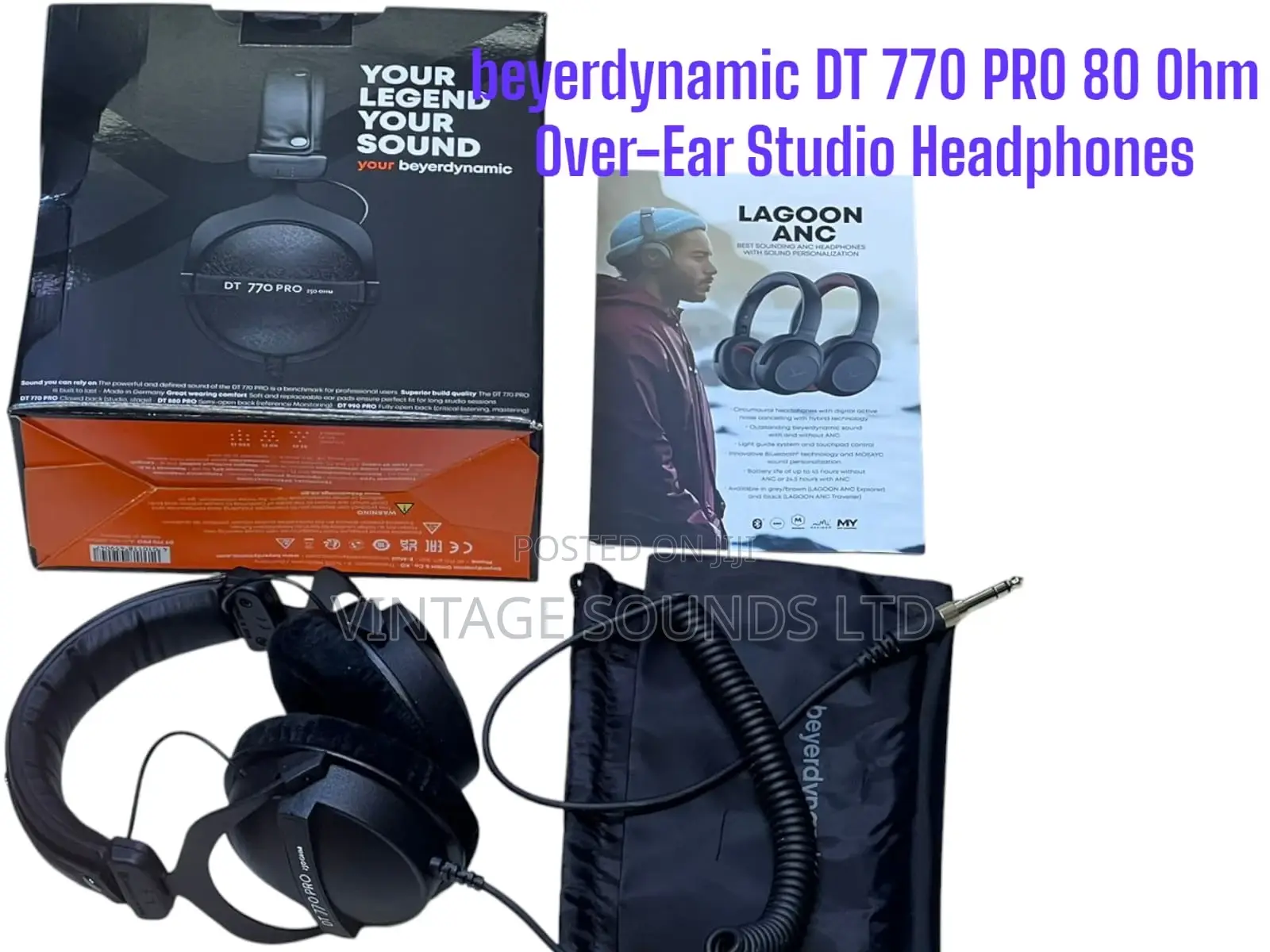 Beyerdynamic DT 770 Pro 80 Ohms Studio/ DJ Headphone