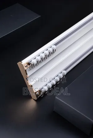 Bendable Double Curtain Rails