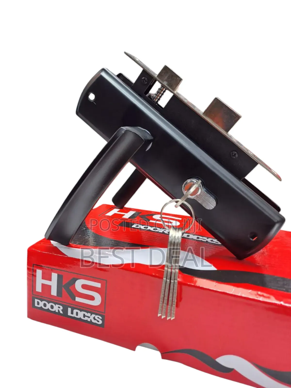 Door Lock Matt Black