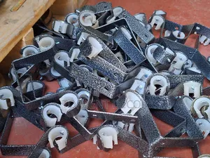 Silver Grey Powder Coated Ceiling Brackets