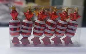 6 Pieces Christmas Sweet-Like Decorations