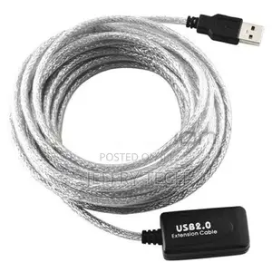 USB Extension Cable With Repeater a Male to a Female 10m