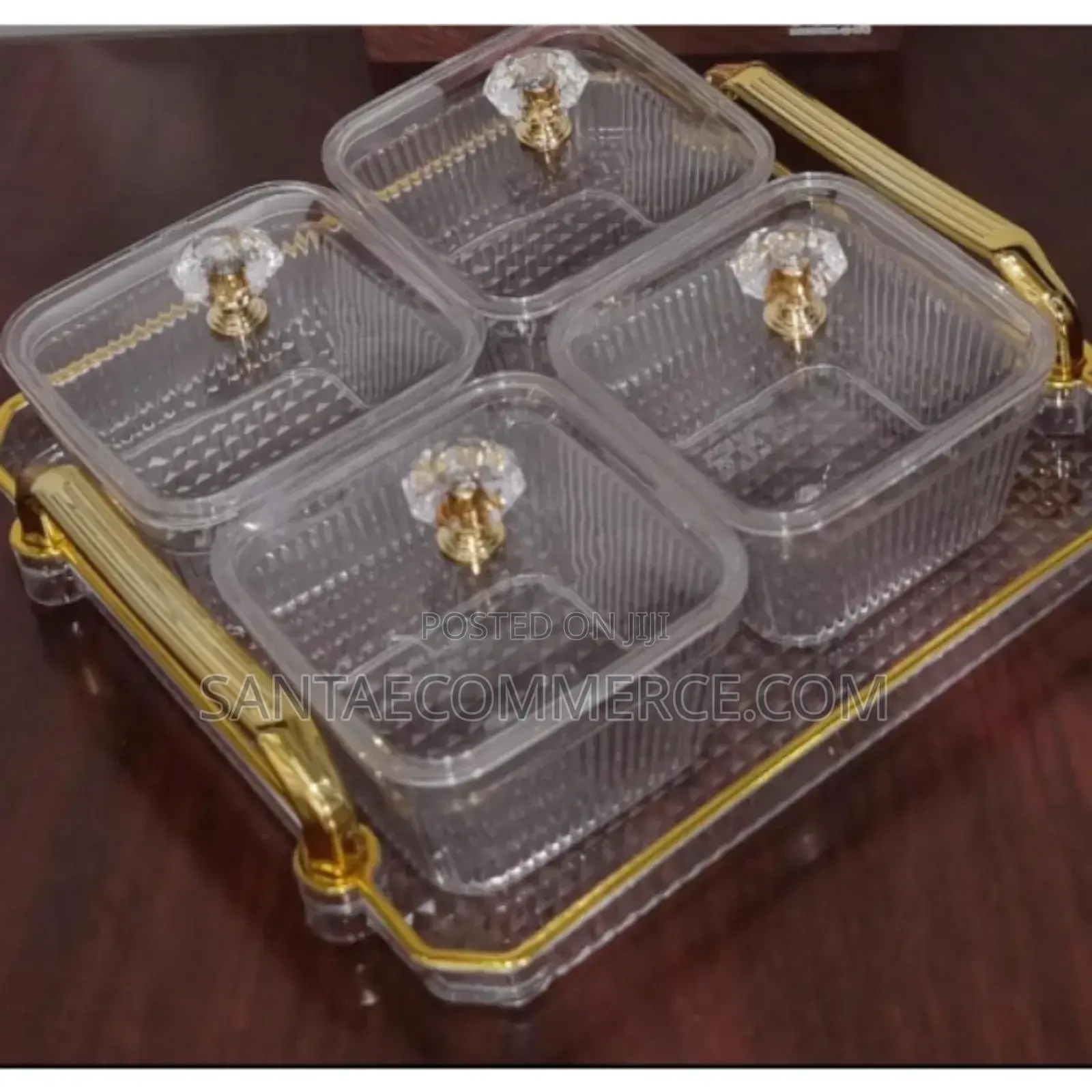 Acrylic Tray With 4pcs Candy Box