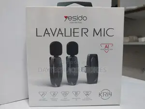 Yesido Wireless Microphone for iPhone Lightning Dual Mic