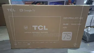 TCL 65 Inch 65c755 Qd-Mini Led Smart Tv Qled Hdr10+144hz