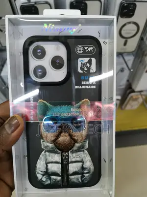 iPhone 15 Pro Max Digital Art Graffiti Teddy Bear Case
