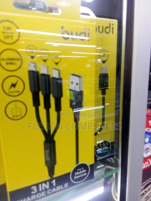 Budi 3 in 1 Charging Mini Cable