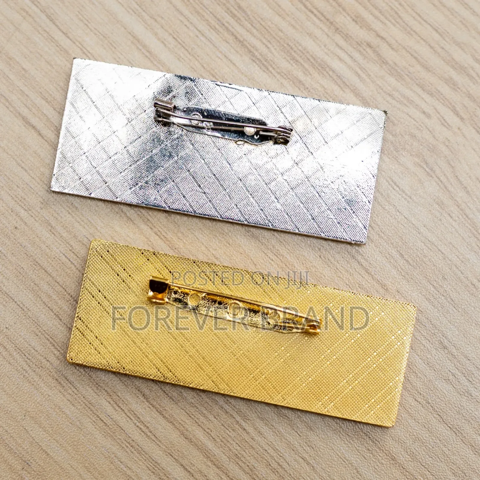Pin Metalic Name Tags