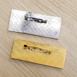 Pin Metalic Name Tags