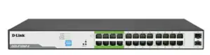 D-Link Upto 250 Meter Support 24-Port 1000mbps Poe Switch Wi
