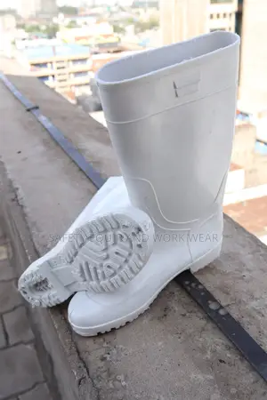 Lightweight Gumboots White In Color