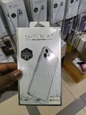 Space Clear Case Samsung S24 ULTRA Bumper Military Casing