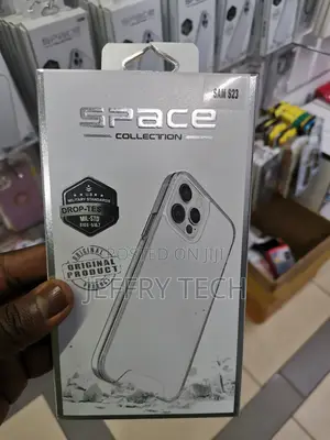 Space Clear Case Samsung S24 Bumper TPU Military Casing