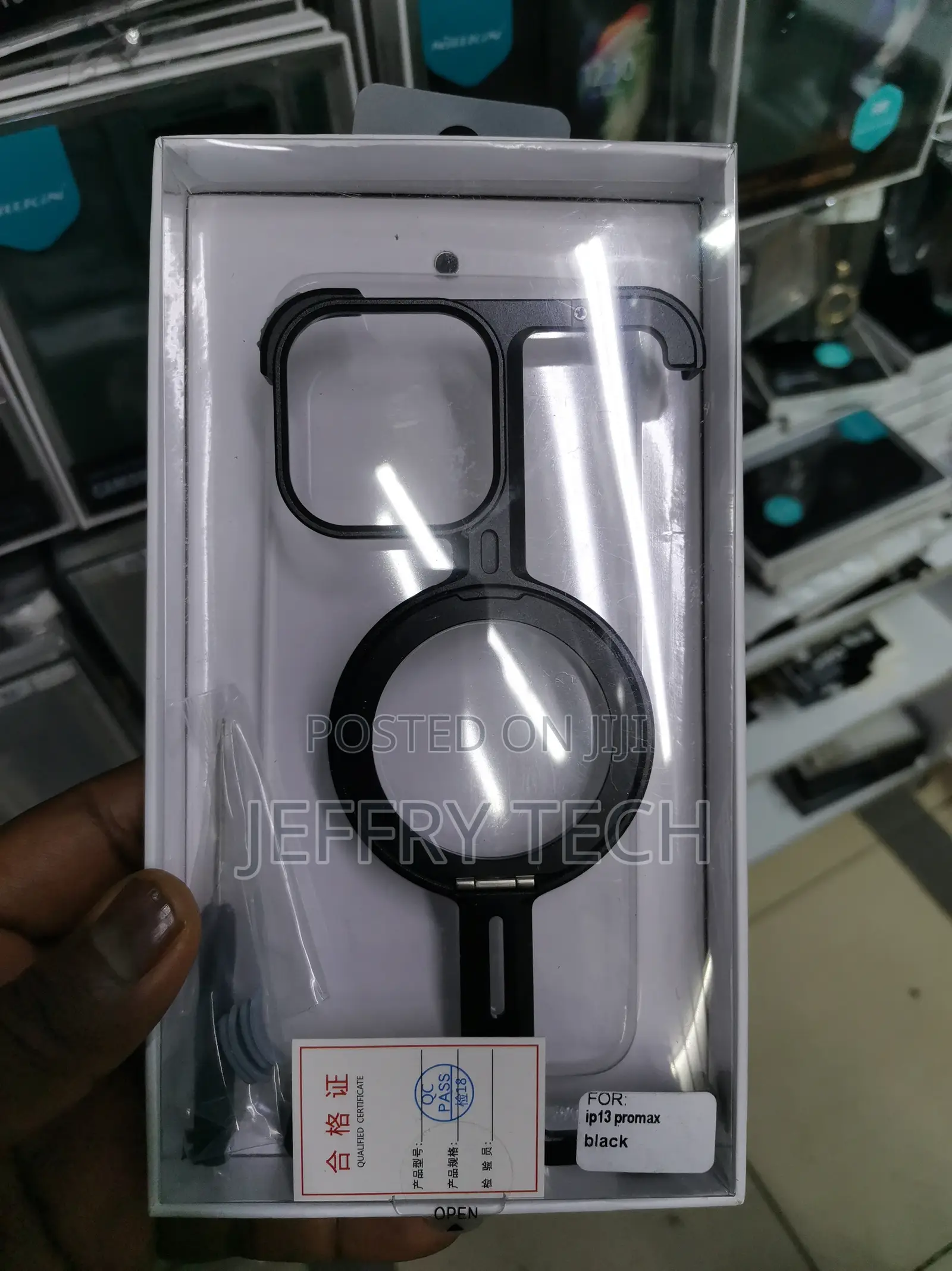 Z Shape Metal Case for iPhone 13 Pro Max With Magsafe
