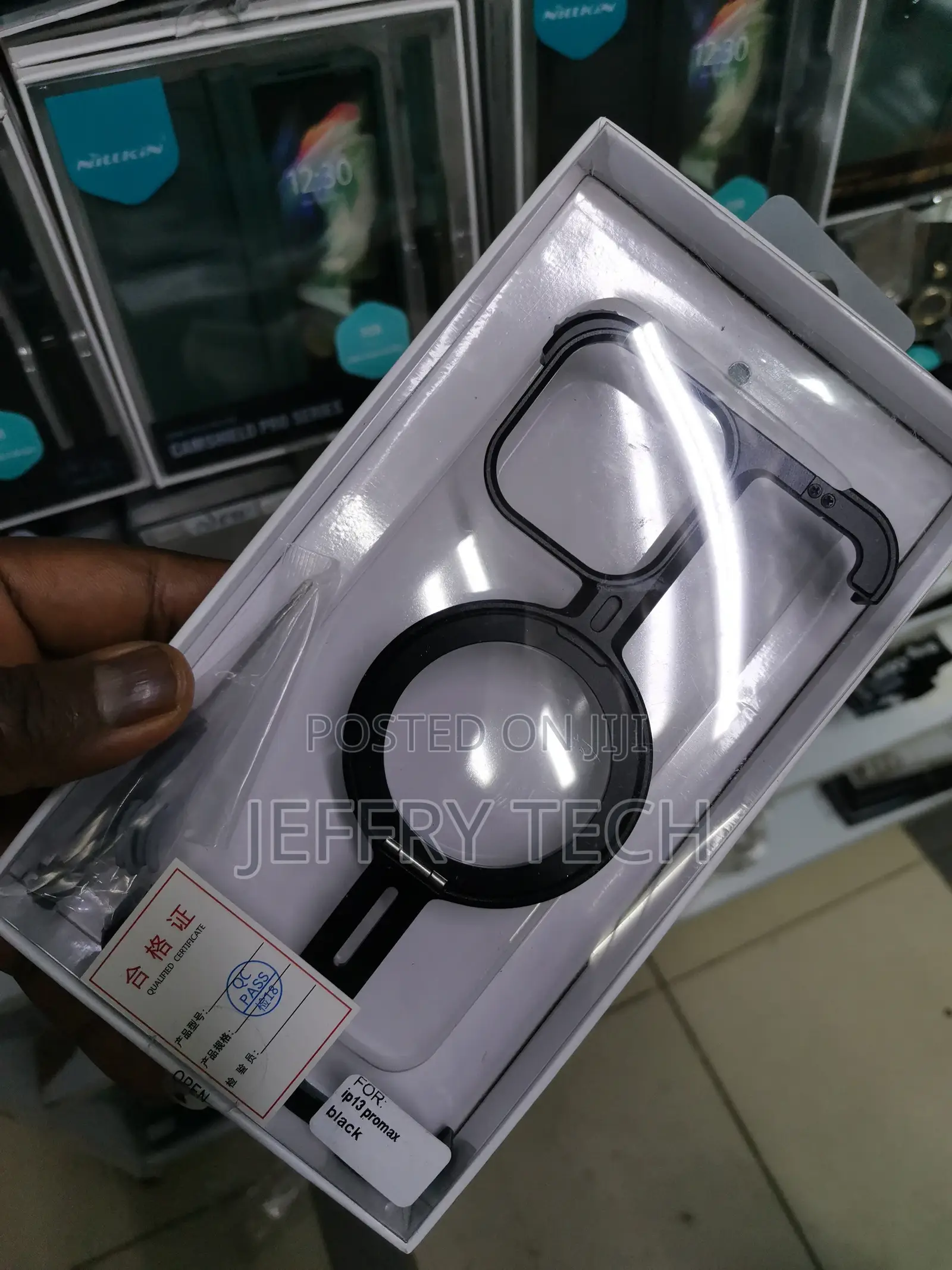 Z Shape Metal Case for iPhone 13 Pro Max With Magsafe